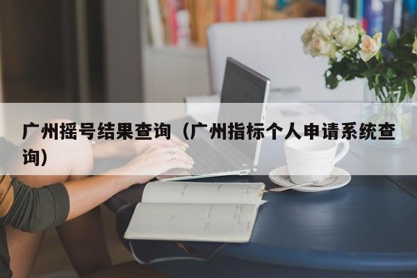 广州摇号结果查询（广州指标个人申请系统查询）