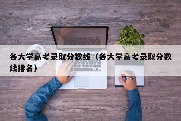 各大学高考录取分数线（各大学高考录取分数线排名）