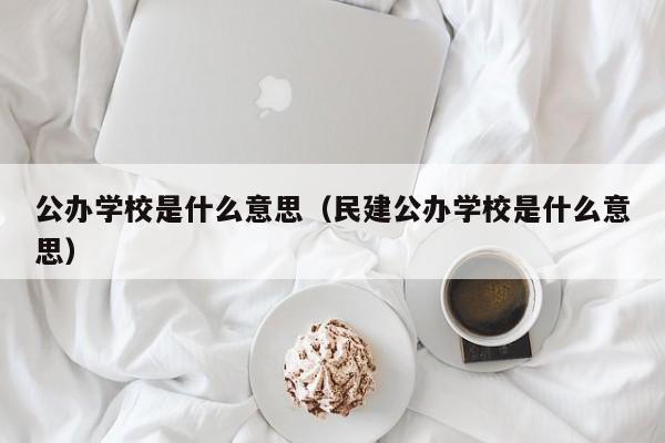 公办学校是什么意思（民建公办学校是什么意思）